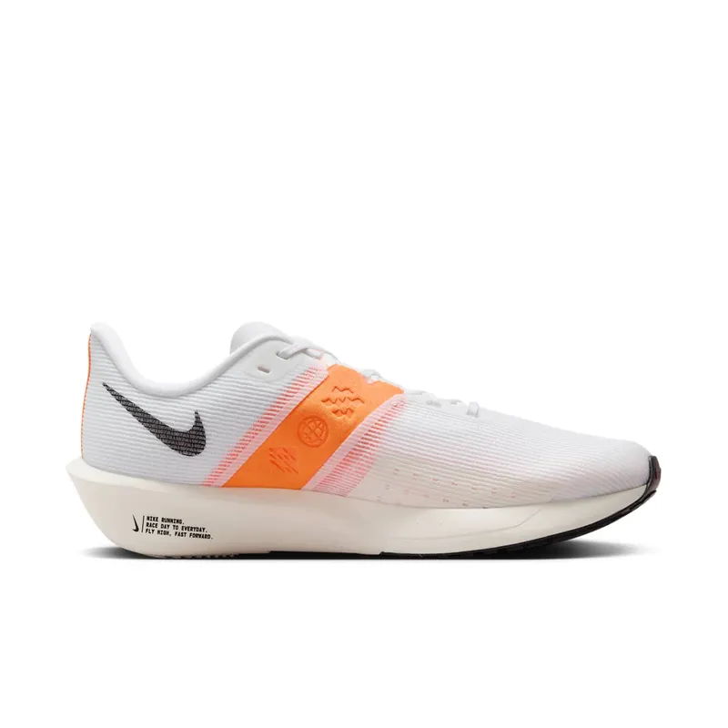Nike Rival Fly 4 White Total Orange Pale Ivory Black (FV6040-101)