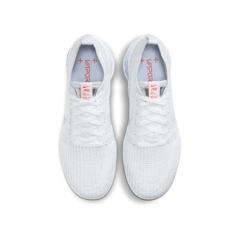 Nike Air VaporMax Flyknit 3 One Of One White/Pure Platinum-Grey Fog-Cerulean (CW5643-100)