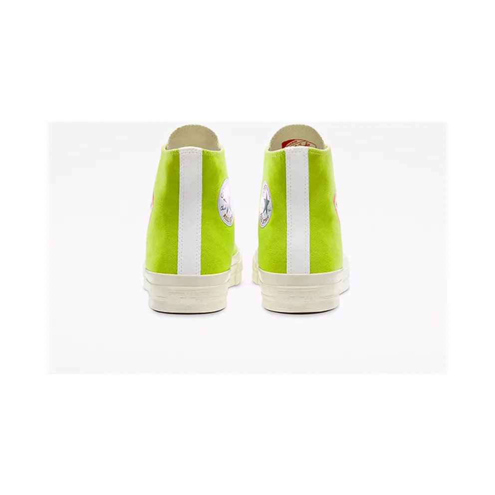 Converse Chuck Taylor All-Star 70s Hi Comme des Garcons Play Bright Green Bright Green (168299C)