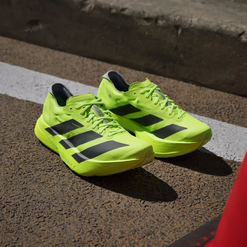 Adidas Adizero Adios Pro 4 Lucid Lemon / Core Black / Halo Silver (JR6362)