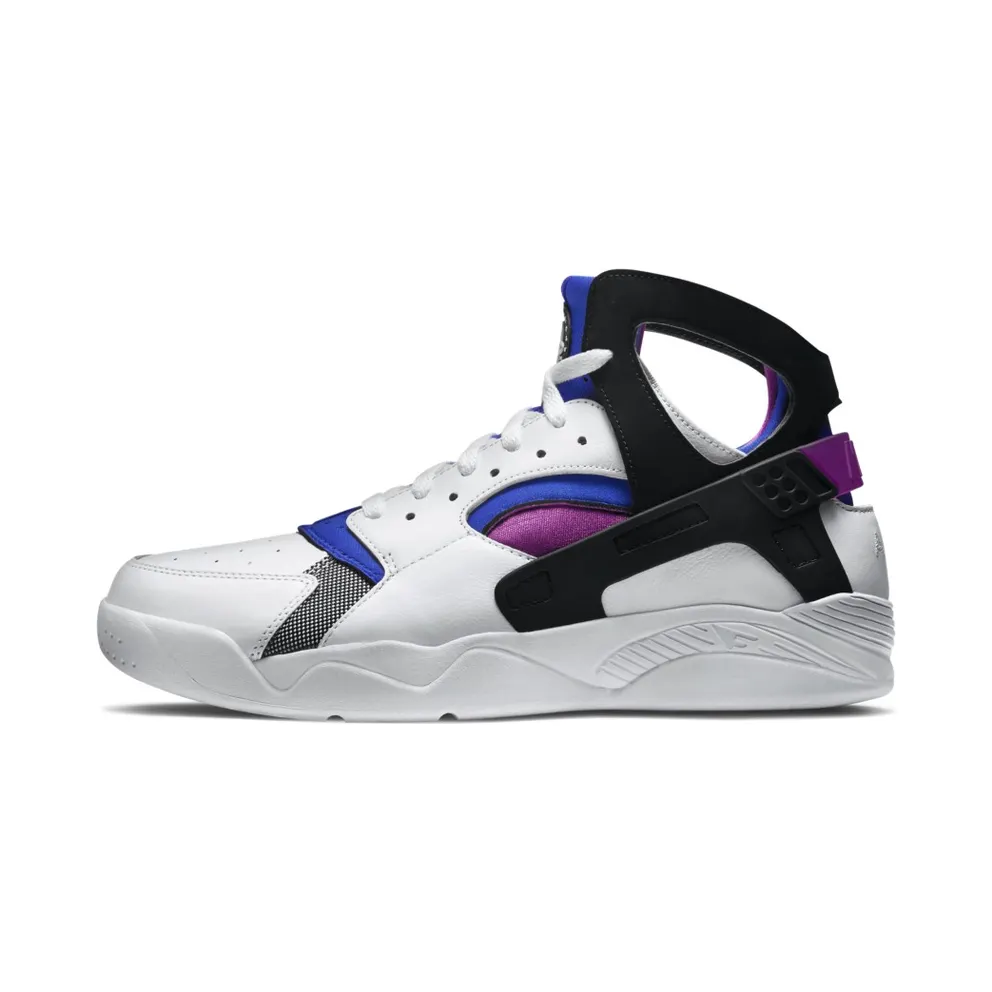 Nike Air Flight Huarache OG White/Black-Lyon Blue-Bld Brry (686203-100)