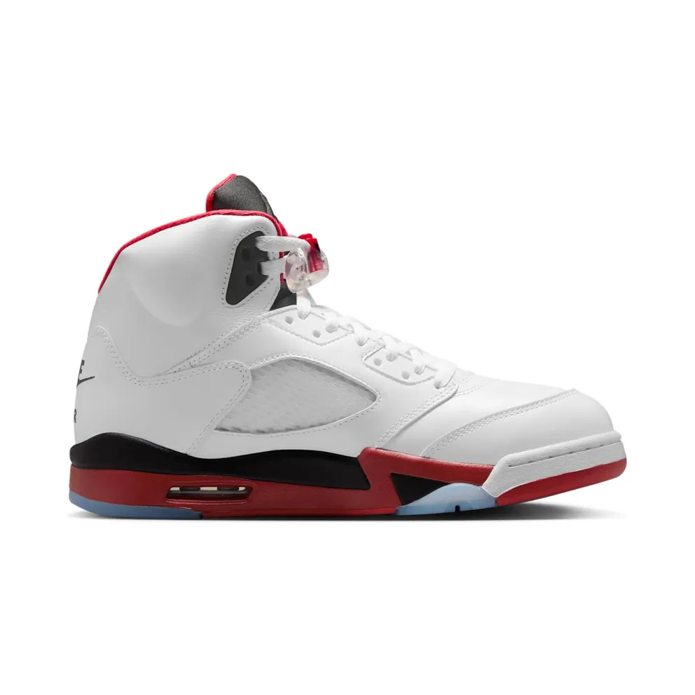 Jordan Air Jordan 5 “White/Fire Red/Black” (HQ7978-101)