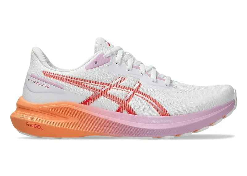ASICS GT-1000 13 White Coral Reef (1012B663-101)