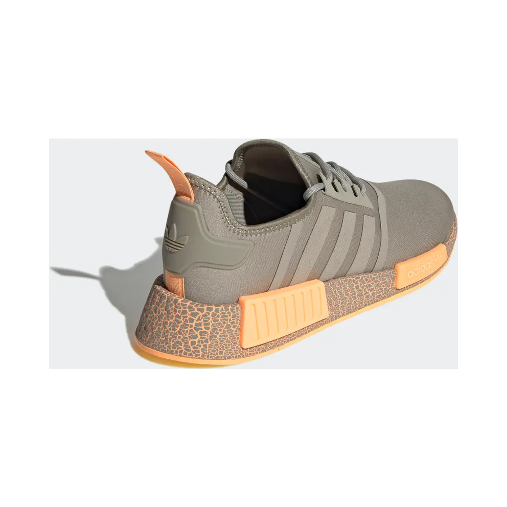 Adidas NMD_R1 Feather Grey / Feather Grey / Acid Orange (GW5632)