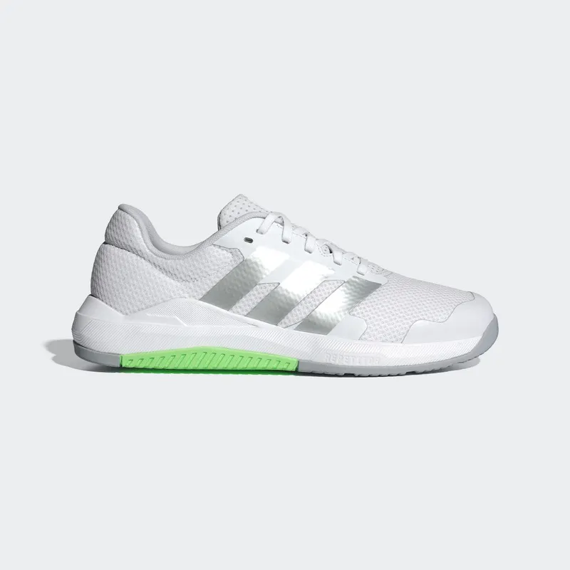 Adidas Dropset Base Cloud White / Matte Silver / Lime Burst (JS3048)
