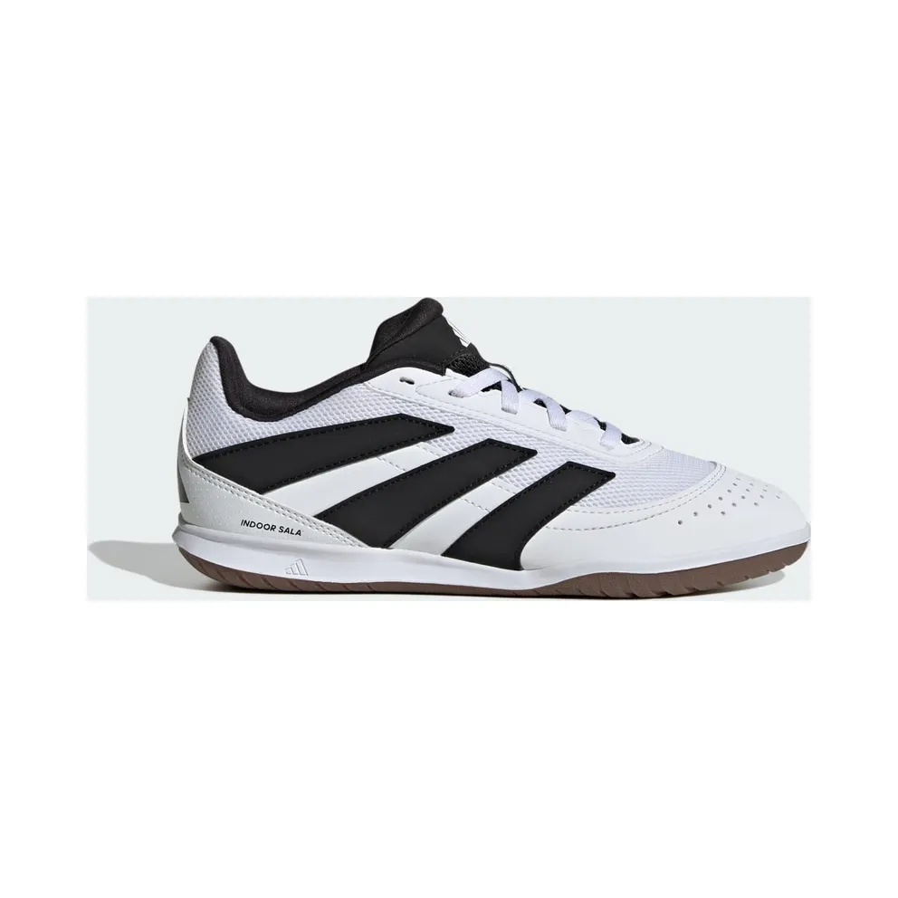 adidas Predator Club Indoor Sala Cloud White Core Black Lucid Lemon (JR7026)