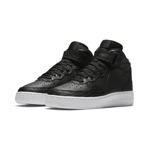 Nike Air Force 1 Mid Black Snake (GS)