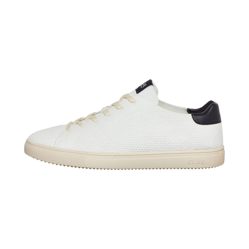 Clae Bradley Knit White / Navy (CL20ABK02-WNY)