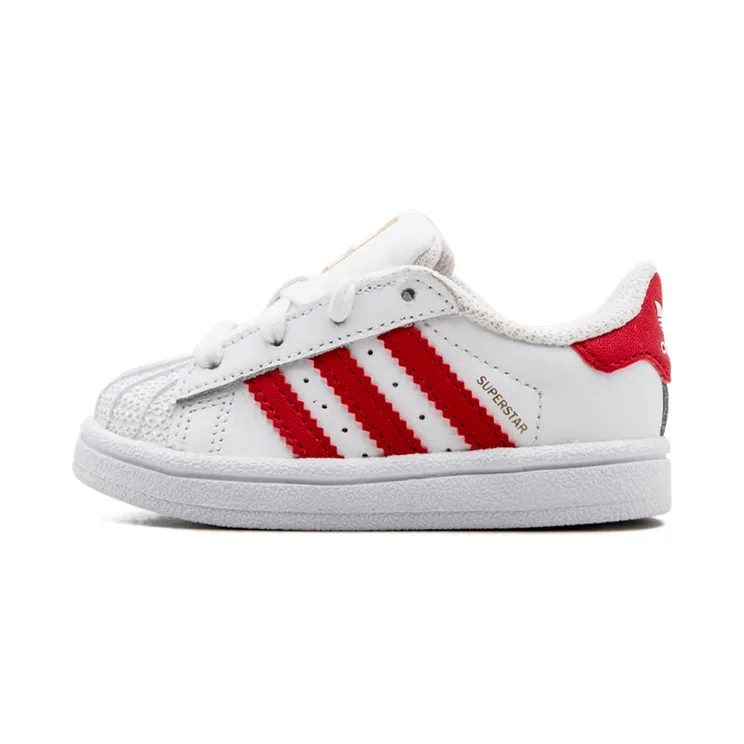 Nike Superstar I “WHITE RED” (B72954)