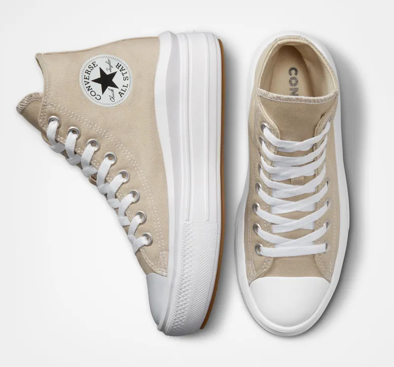 Converse Chuck Taylor All Star Move Beach Stone/White/beach Stone
