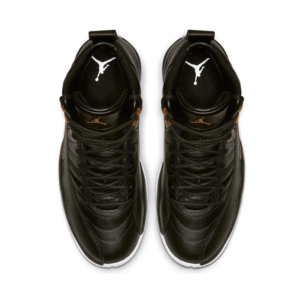 Jordan 12 Retro Black Metallic Gold White (W) Black/Metallic Gold-White (AO6068-007)