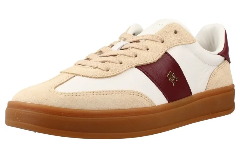 Tommy Hilfiger suede-panelled leather “White” (FW0FW09497) (3)