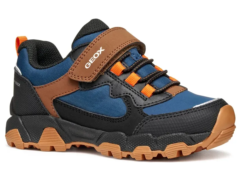 Geox sneaker Marineblauw/Bruin (J463ZB050FU-C0948)