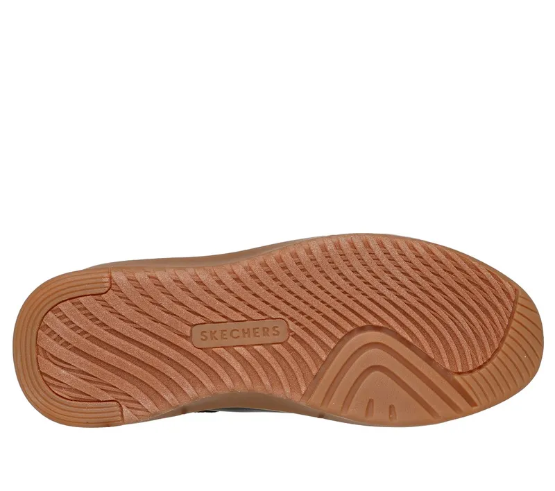 Skechers Slip-ins: Court Break – Double Vented Sneaker Black/Natuurlijk