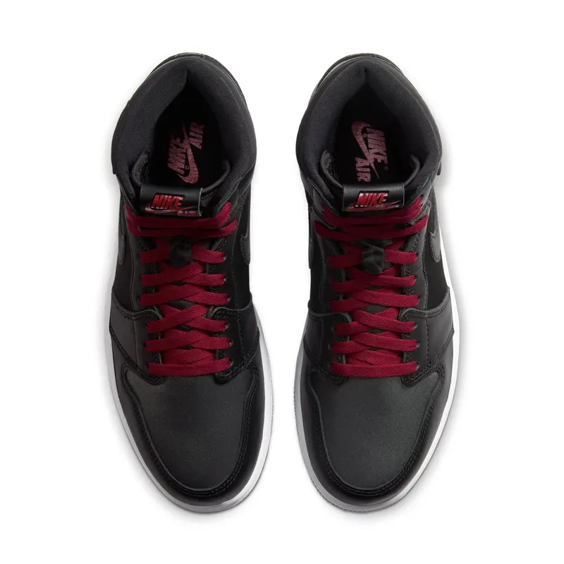 Air Jordan Nike AJ I 1 Retro High OG Black Red (2020) (555088-060)