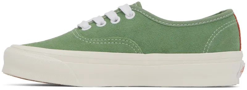 Vans Green OG Authentic LX Sneakers (VN0A4BV9LDN1)