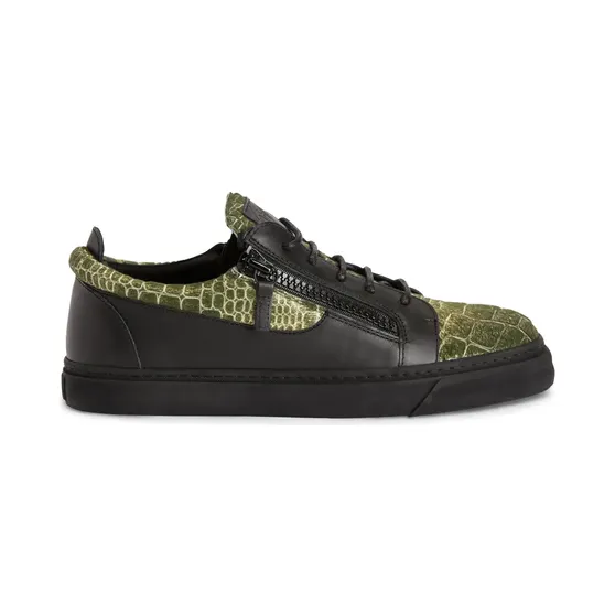 Giuseppe Zanotti Frankie mit doppeltem Reißverschluss “Black” (RU00129K53)