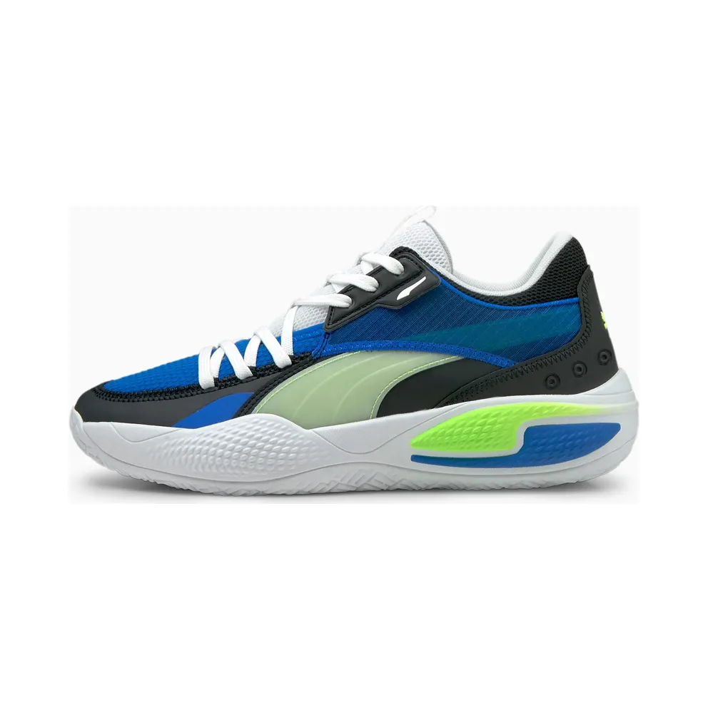 Puma Court Rider I Basketball Shoes Blue/Green (19563401)