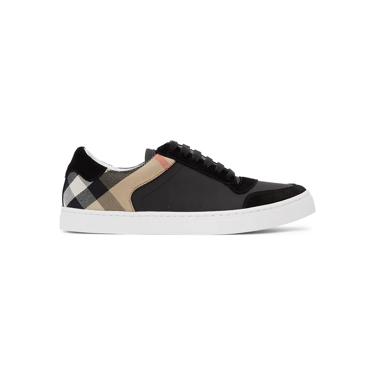 Burberry Black Check Reeth Sneakers (8024124)