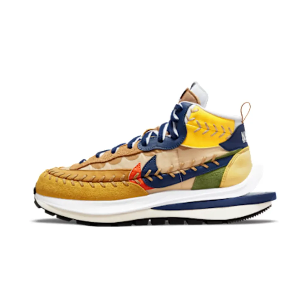 Nike x sacai Jean Paul Gaultier Vaporwaffle Sesame Blue Void (DH9186-200)