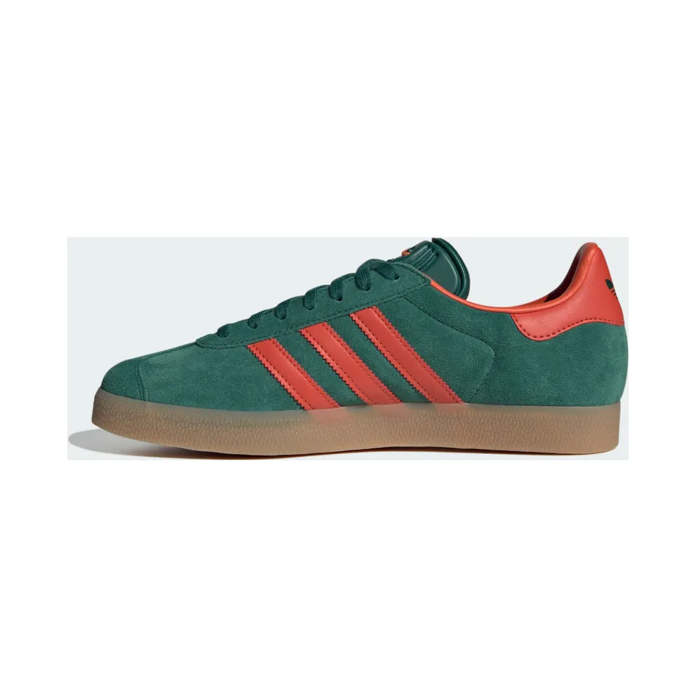adidas Gazelle Collegiate Green / Preloved Red / Gum (IG6200)