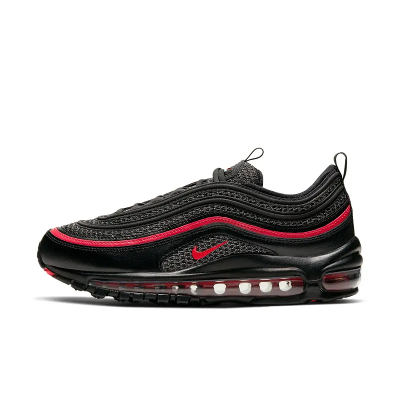 Nike Air Max 97 Valentines Day 2020 (W) Black/Metallic Silver-University Red (CU9990-001)