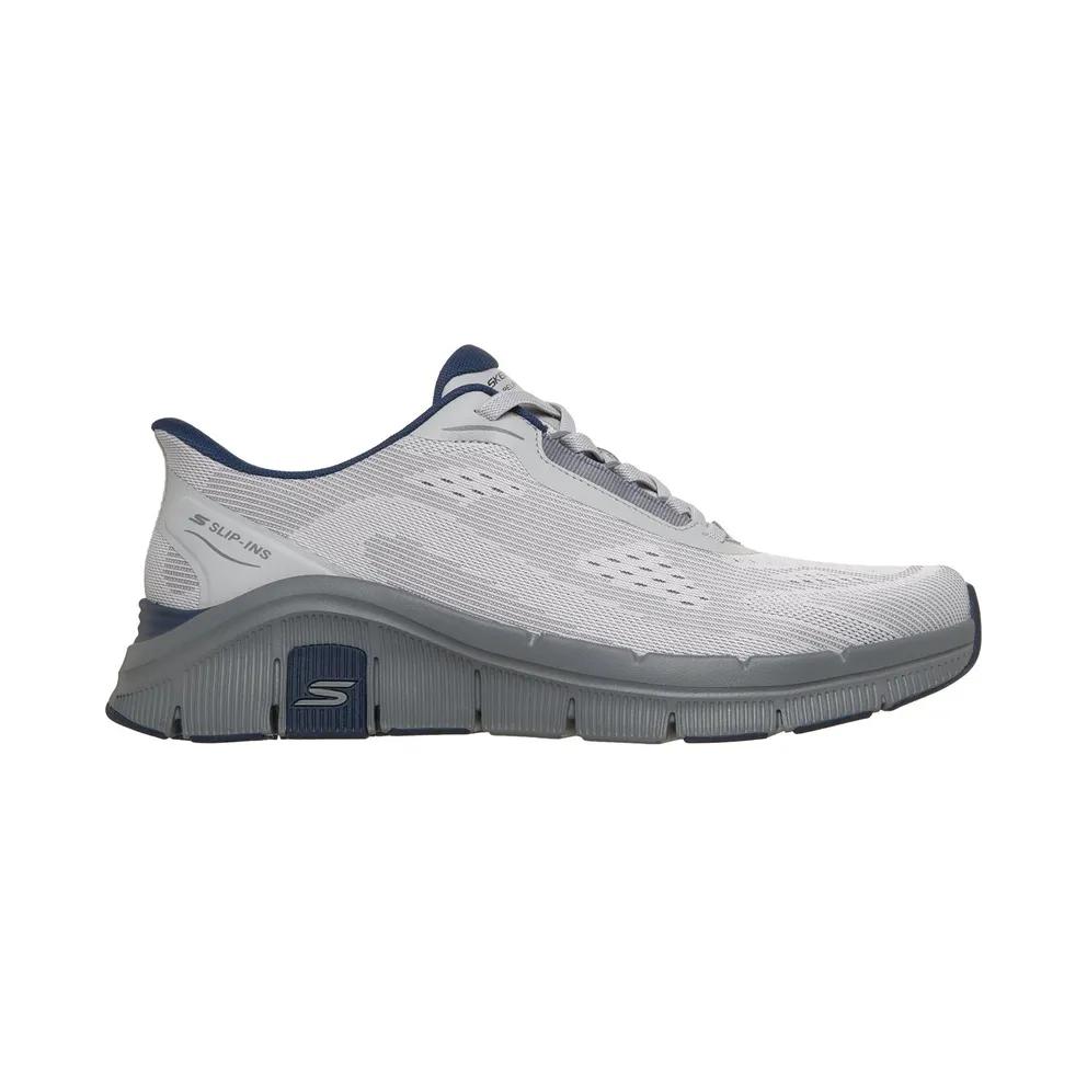 Skechers Slip-ins Relaxed Fit: Flex – Zayder Sneaker Grau/Marine