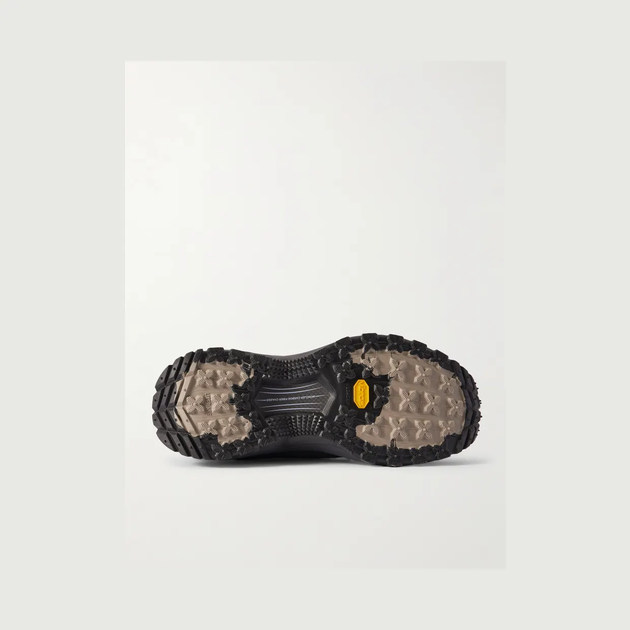 Moncler Trailgrip Lite 3 Rubber-Trimmed Nubuck and Brushed-Suede Sneakers Black (4M002-90-M7242) (3)