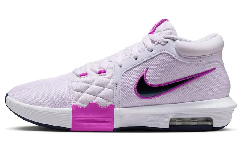 Nike LeBron Witness 8 Barely Grape Hyper Violet Light Bone Obsidian (HQ2139-500)