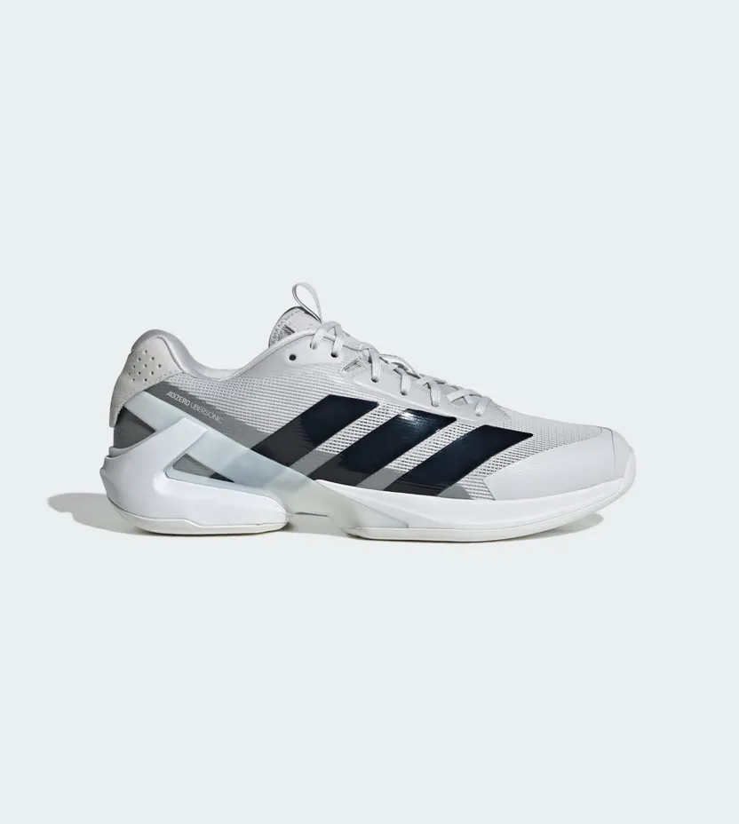 Adidas Adizero Ubersonic 5 Tennisschoenen Dash Grey / Aurora Ink / Tech Grey Metallic (KJ3067)