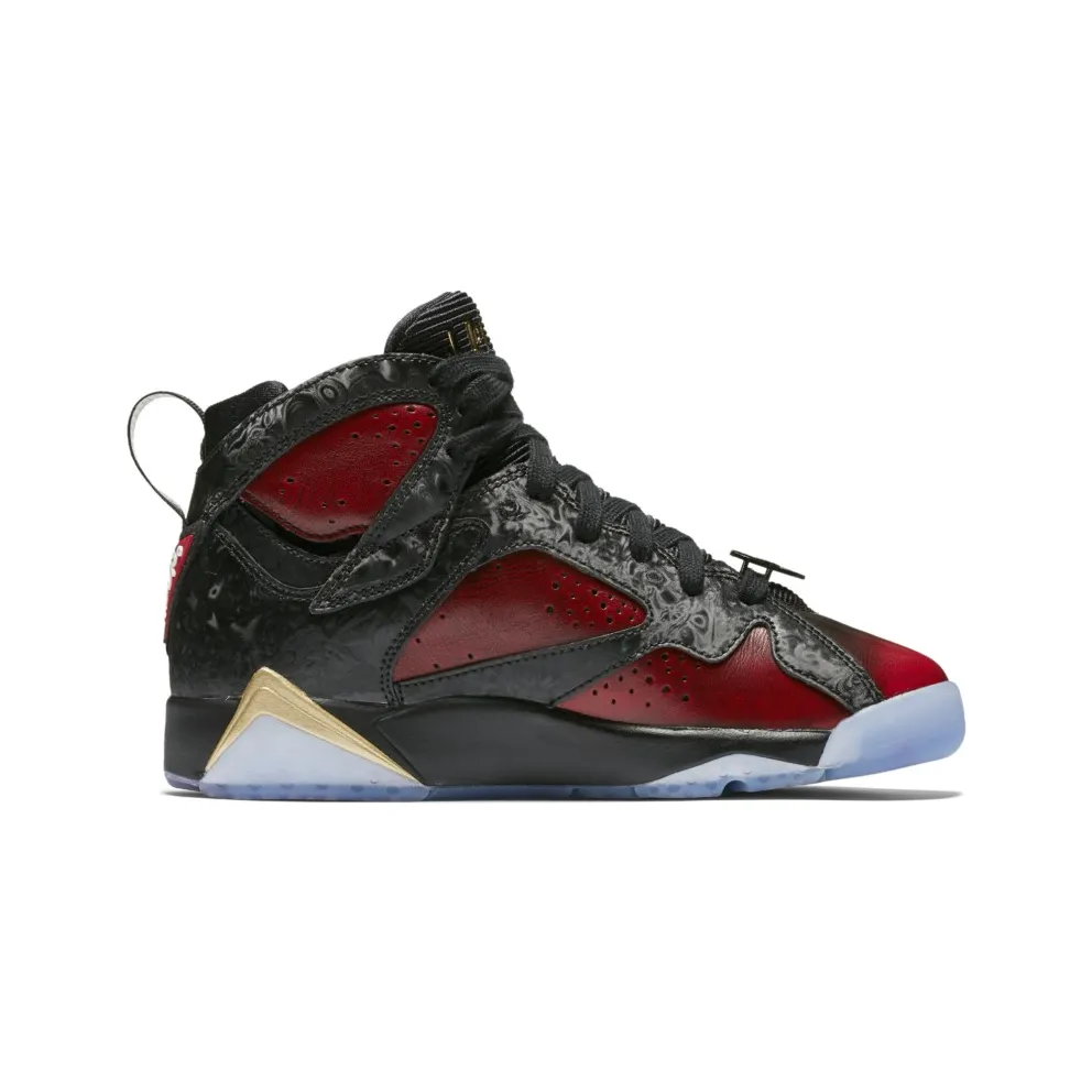 Jordan 7 Retro Doernbecher (GS) Black/University Red (898650-015)