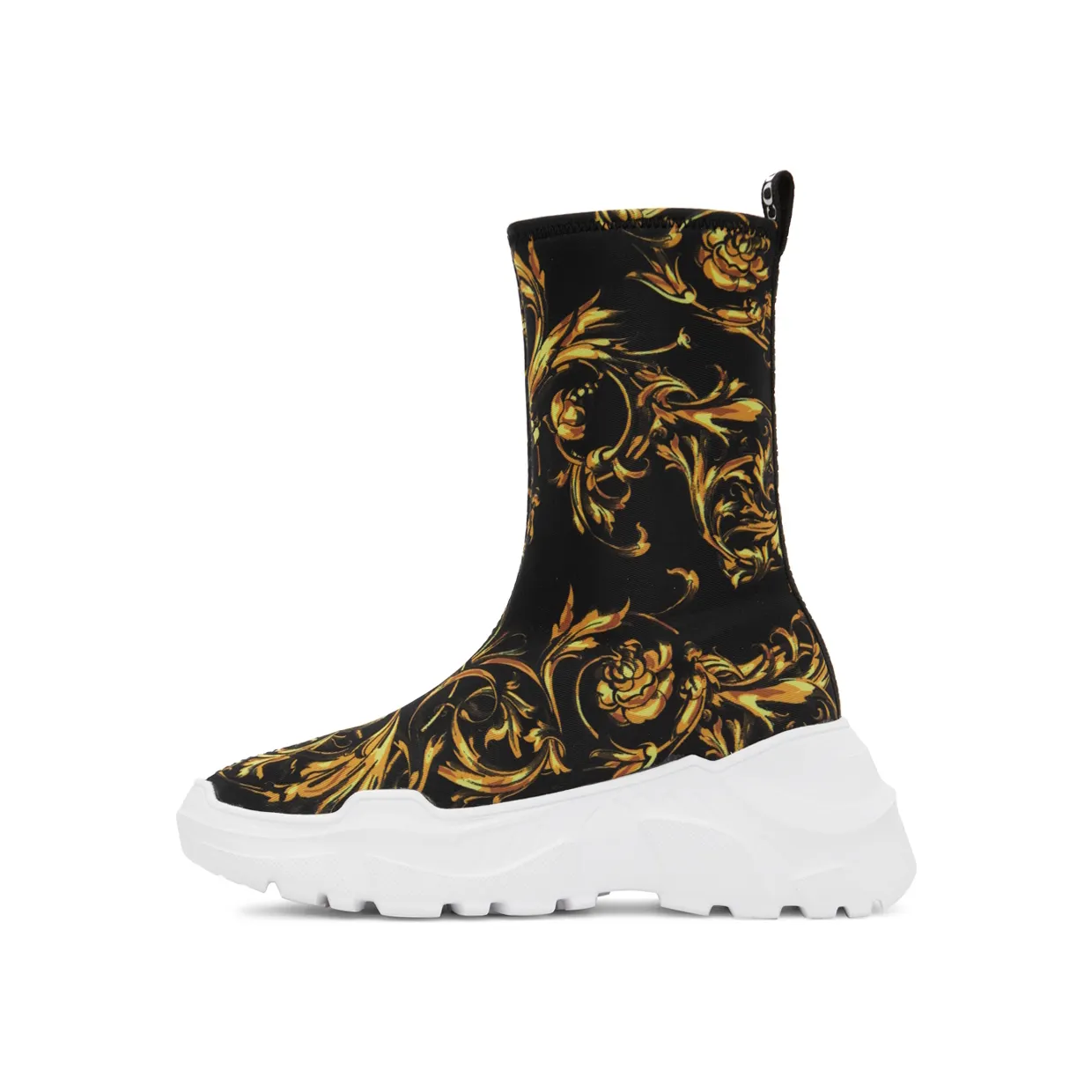 Versace Jeans Couture Black Barocco Speedtrack High-Top Sneakers (E72VA3SC9EZS033) (3)