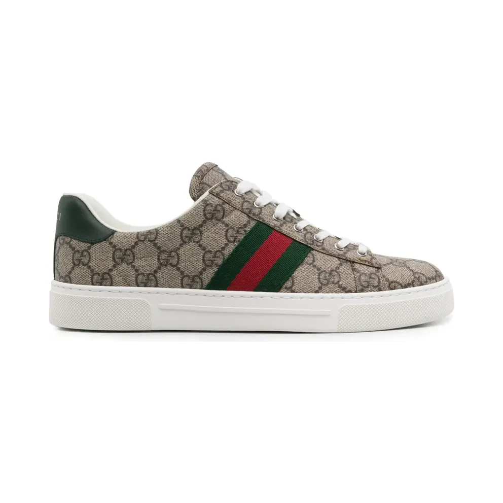 Gucci Ace with monogram – Beige (760774FACMZ)