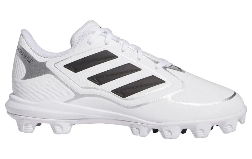 adidas Purehustle 3 MD Cloud White Core Black Silver Metallic (IG7143)