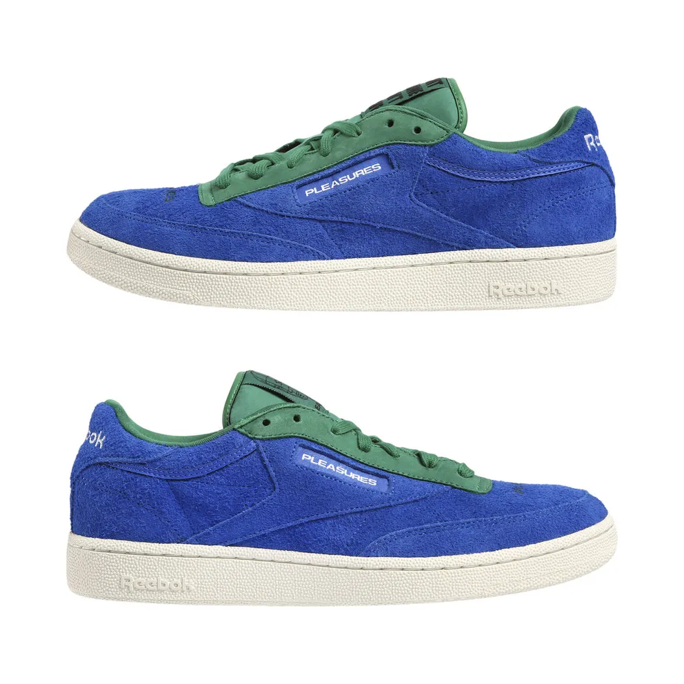 Reebok Club C 85 Pleasures Vital Blue/Green-Chalk-White (Other Brands Reebok)