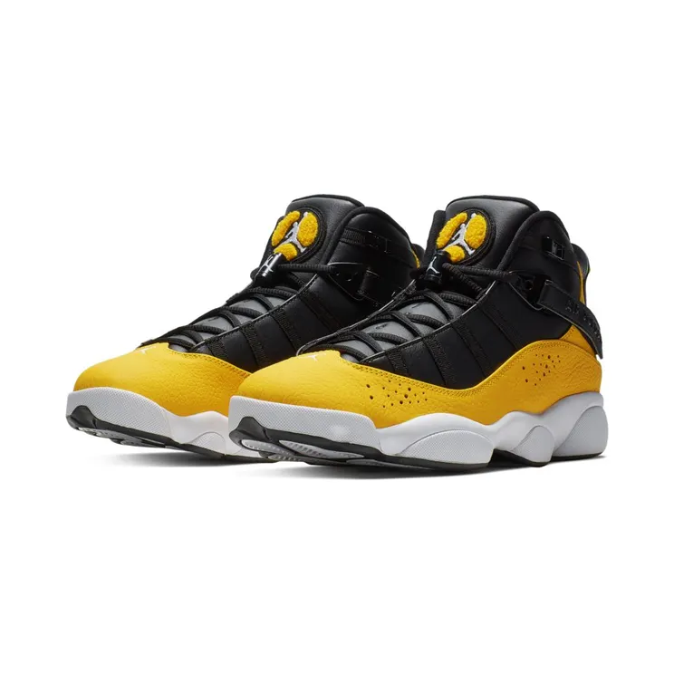 Jordan 6 Rings Taxi “University Gold / Black / White” (322992-700)