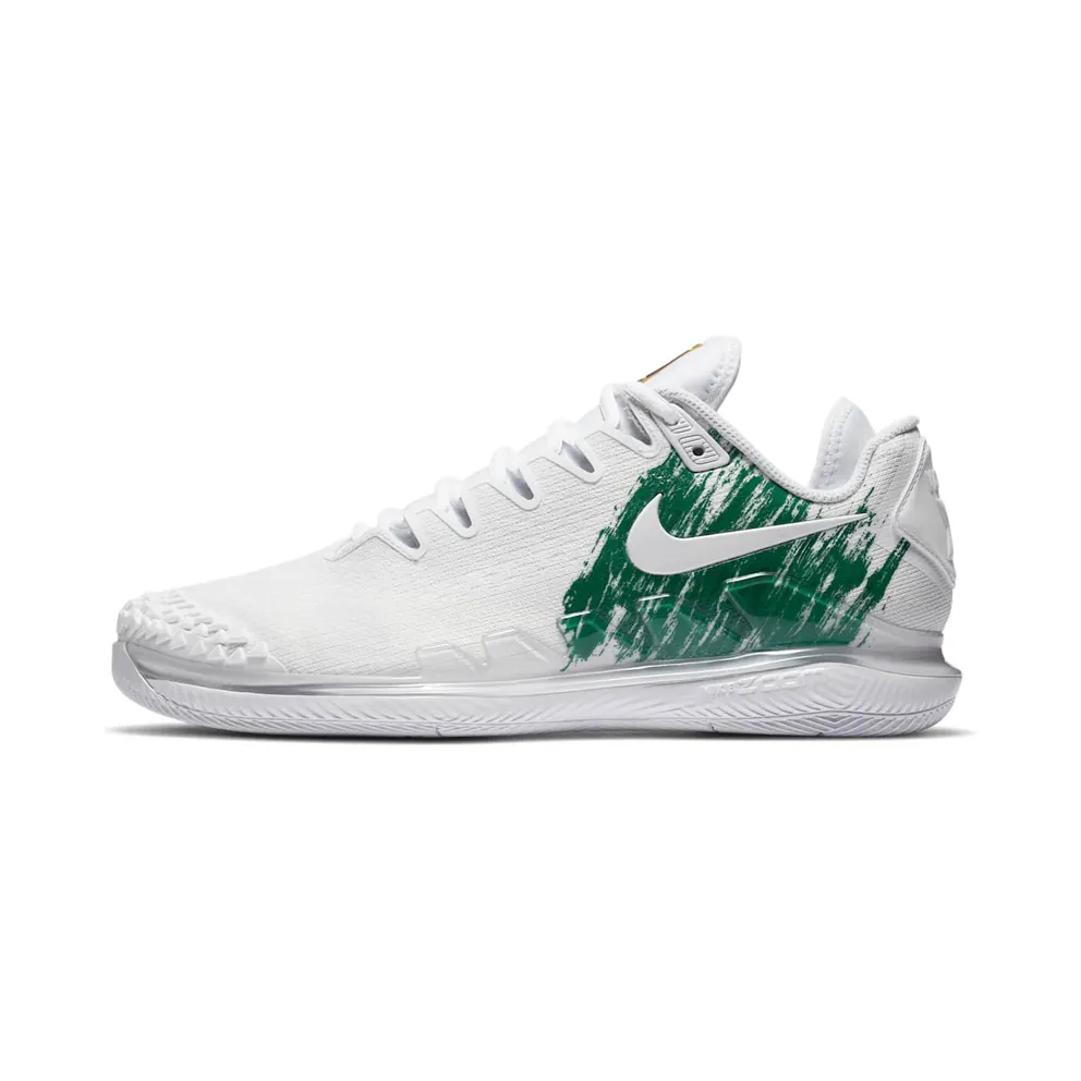 NikeCourt Air Zoom Vapor X Knit Hard Court Tennis White (AR0496-111)