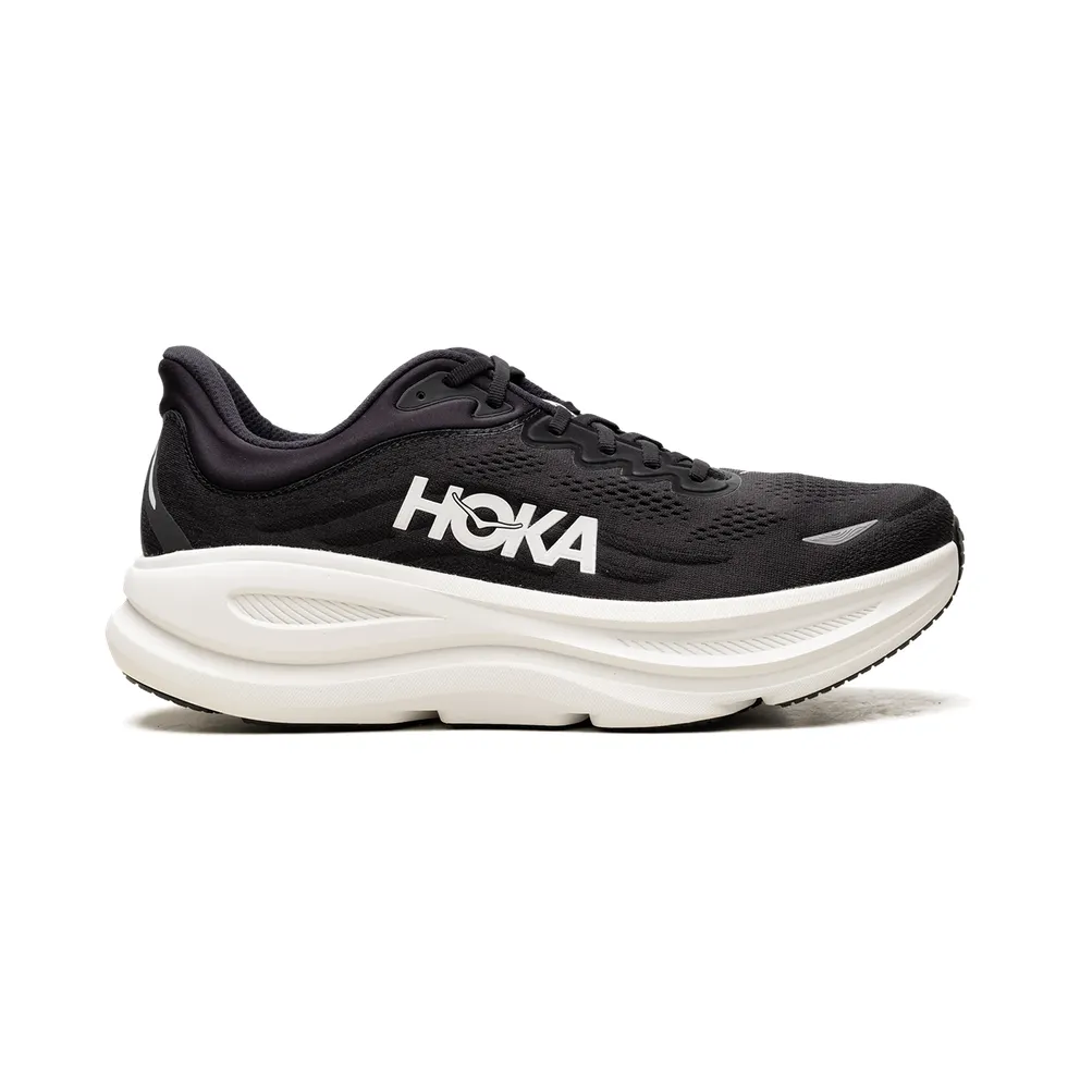 Hoka BONDI 9 “BLACK WHITE” (1162011-BWHT)
