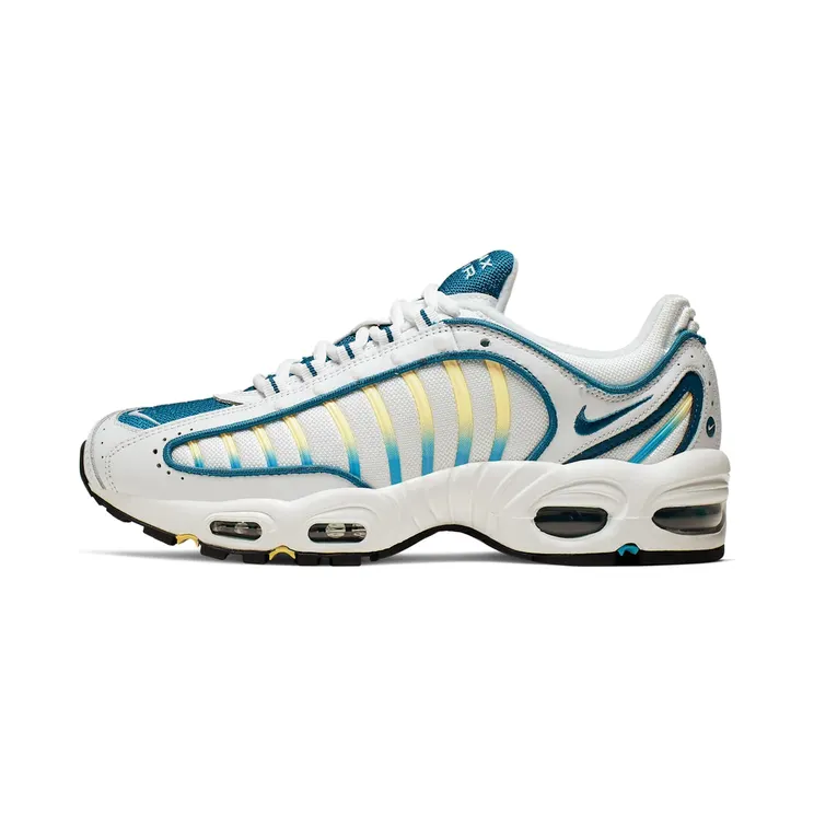 Nike Air Max Tailwind IV “White / Electric Green / Light Blue Fury / Green Abyss” (CJ6534-100)