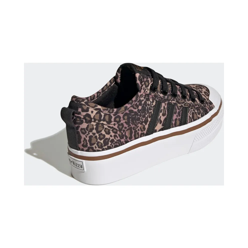 Adidas Nizza Platform Core Black / Cloud White / Wild Brown (GY9526)