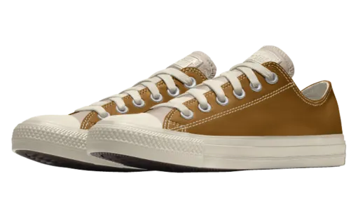 Converse Custom Leather Chuck Taylor All Star Low Top Soba ((156576C))
