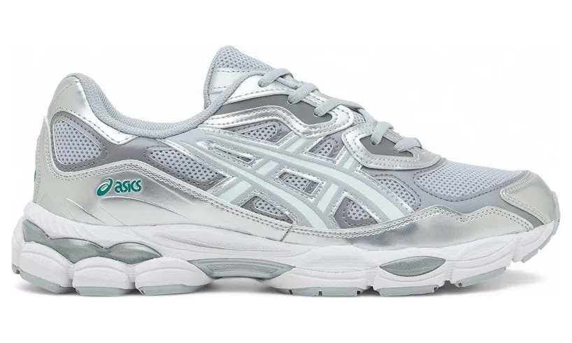 ASICS Gel-NYC Silver Piedmont Grey White Aqua (1203A804-020)