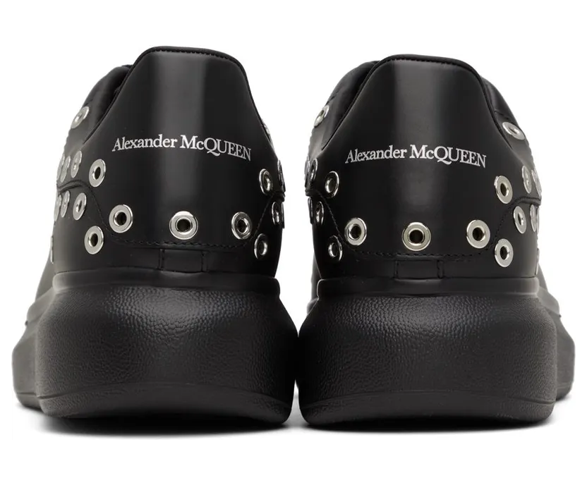 Alexander McQueen Black Larry 1081 BLACK/SILVER (730079WHQYW) (2)