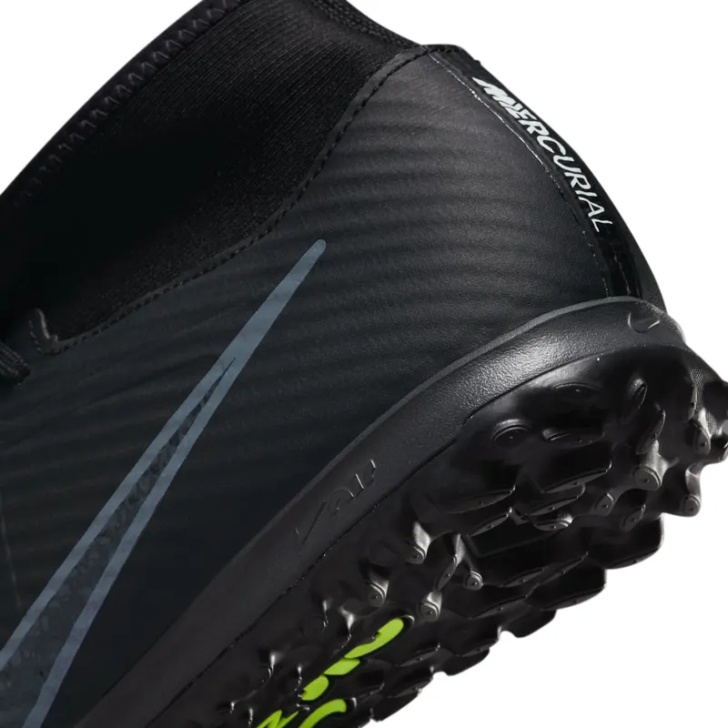 Nike Zoom Mercurial Superfly 9 Academy TF Black Dark Smoke Grey (DJ5629-001)
