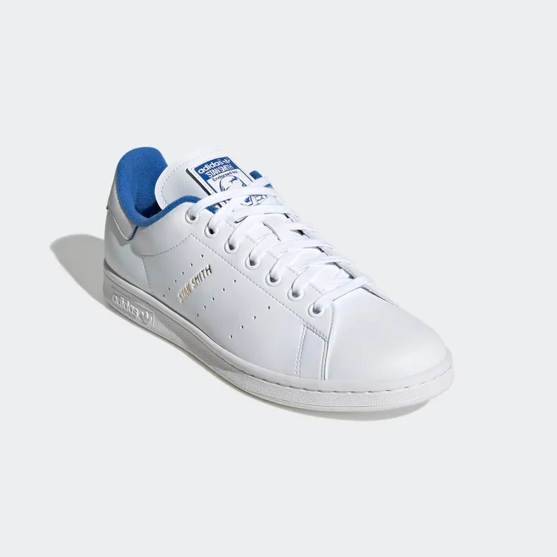 Adidas Stan Smith Cloud White / Blue / Gold Metallic (GX4415)