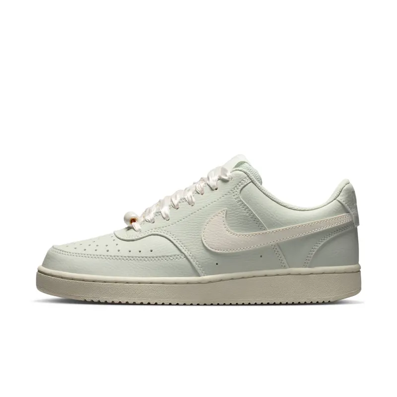 Nike Court Vision Low SE ‘Stitched Floral “Spruce Aura / Sail” (IB6652-002)