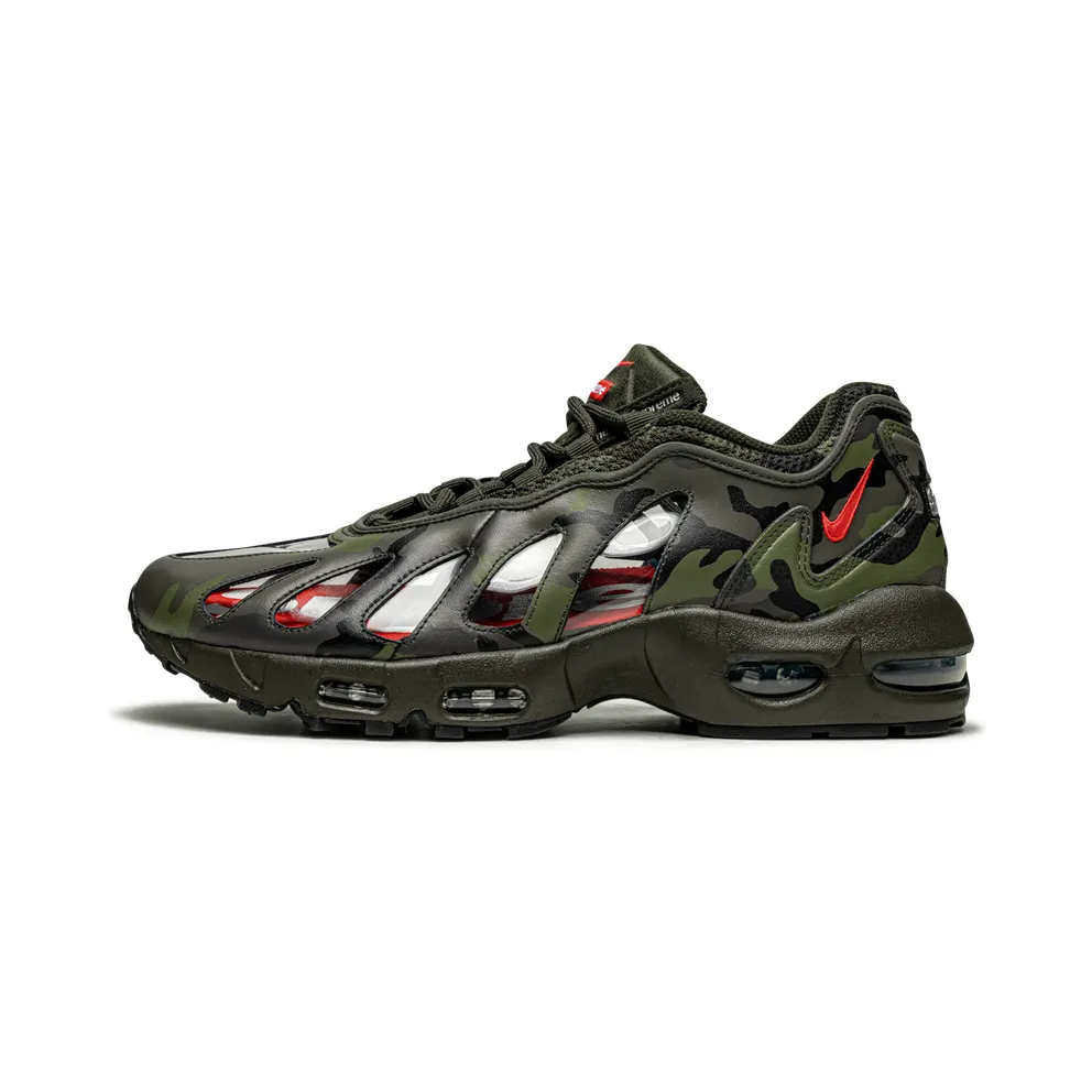 Supreme x Nike Air Max 96 Metallic Silver (SS21) (CV7652-300)