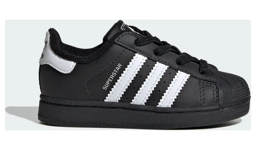 Adidas Superstar II Elastic Lace TD “Black / White” (IH6482)