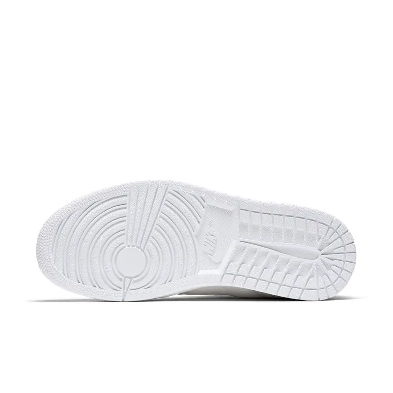 Jordan 1 Retro High Zip White (W) White/White-University Red (AQ3742-116)