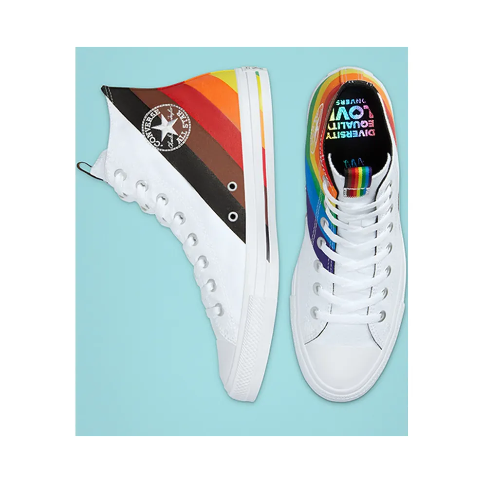 Converse Chuck Taylor All-Star Hi Pride White (2020) White/University Red (167758C)